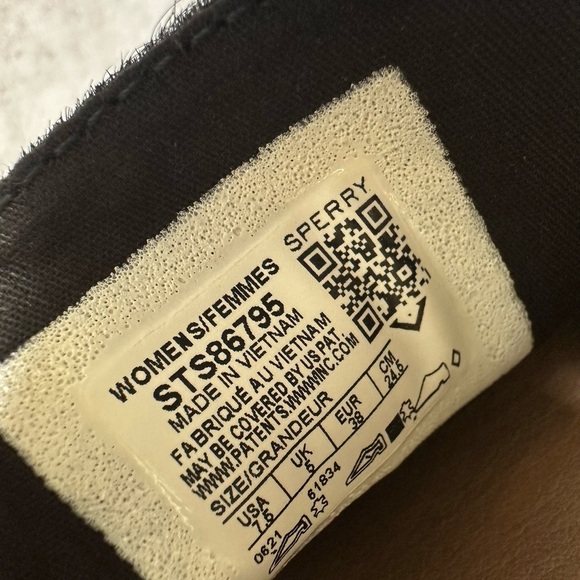 Sperry Saybrook Black Pony Hair Slip-On Loafers – Women’s 7.5 - Picture 6 of 6